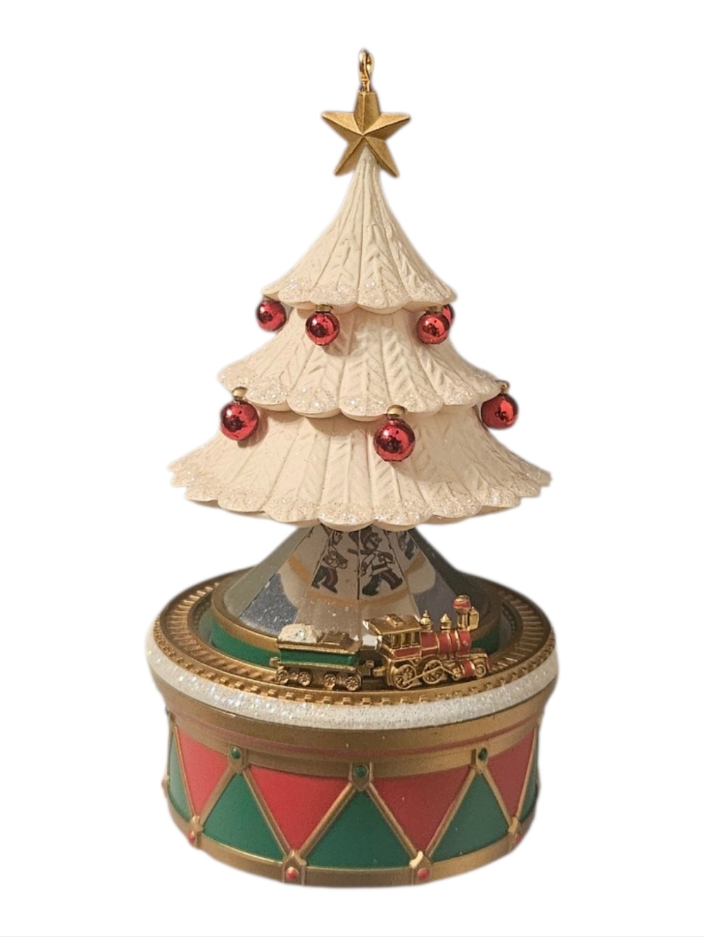 2003 Hallmark Keepsake Ornament Christmas Tree Dreams Wind-Up Music & Motion